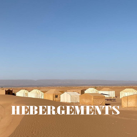 Meharee Maroc M'Hamid Erg Chegaga : Hébergements