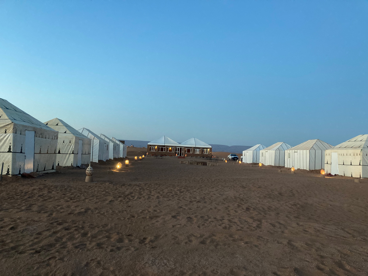 Méharée Maroc Erg Chegaga - Hébergement